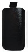 Stylish Pull Up Leather Smart Case Cover Large Black